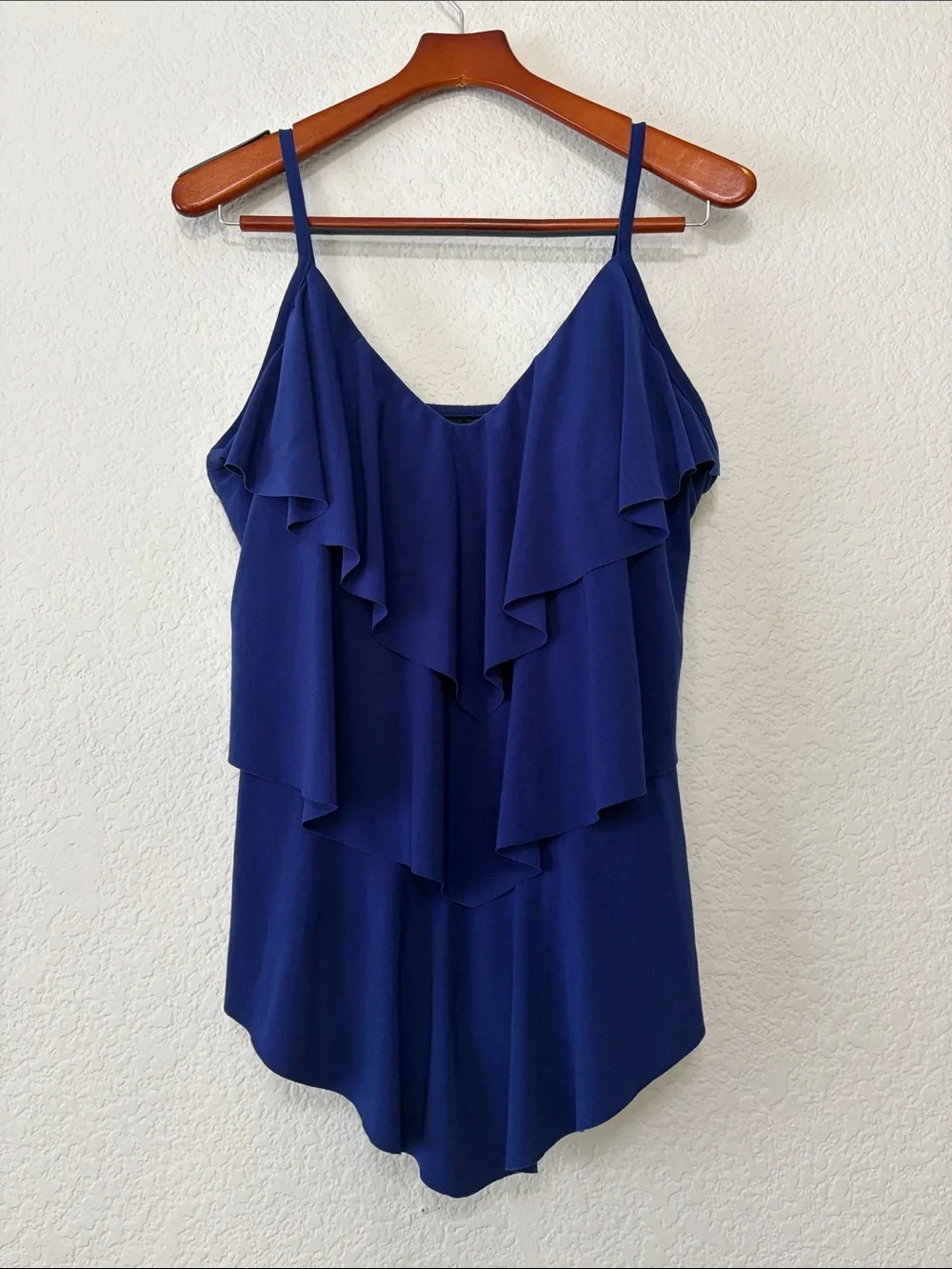 MagicSuit Rita Ruffle Tiered Tankini Swim Top